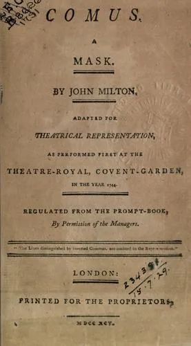 Cover of Comus by John Milton