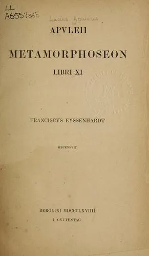 Cover of Metamorphoses by Lucius Apuleius, William Adlington, Lucio Apuleyo