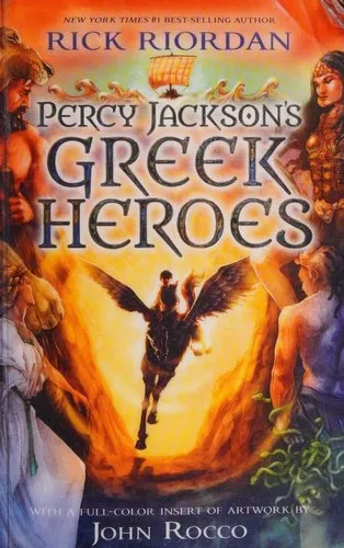 Cover of Percy Jackson's Greek heroes by Rick Riordan