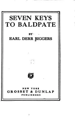 Cover of Seven keys to Baldpate by Earl Derr Biggers