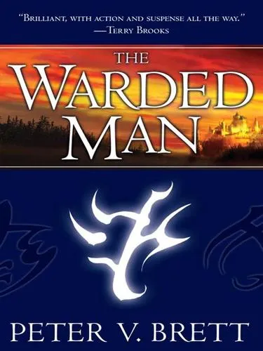 Cover of The warded man by Peter V. Brett